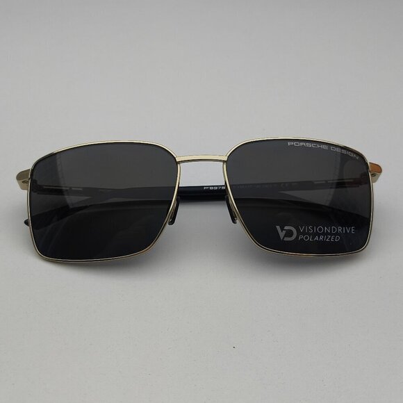 ?️Made in Italy! Porsche Design P8973 Titanium Sunglasses 58/17 140 /EUM116?️ main image 6